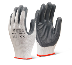 Nitrile PC Polyester Gloves